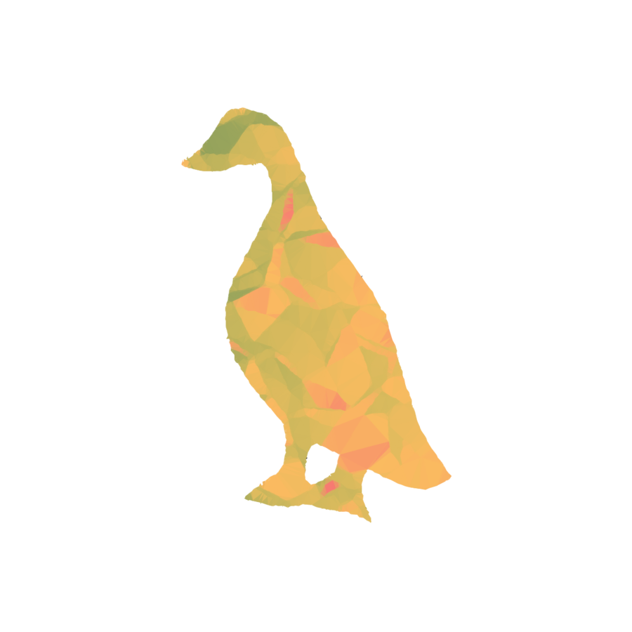 900x900 Duck, Silhouette, Drawing, Transparent Png Image Clipart Free