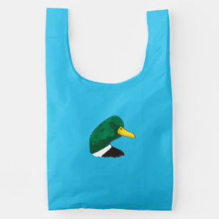 307x307 Hand Drawn Drawing Reusable Grocery Bags Zazzle