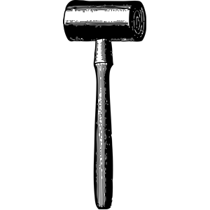 300x300 images of wooden mallet drawing