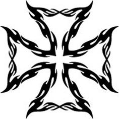Maltese Cross Drawing