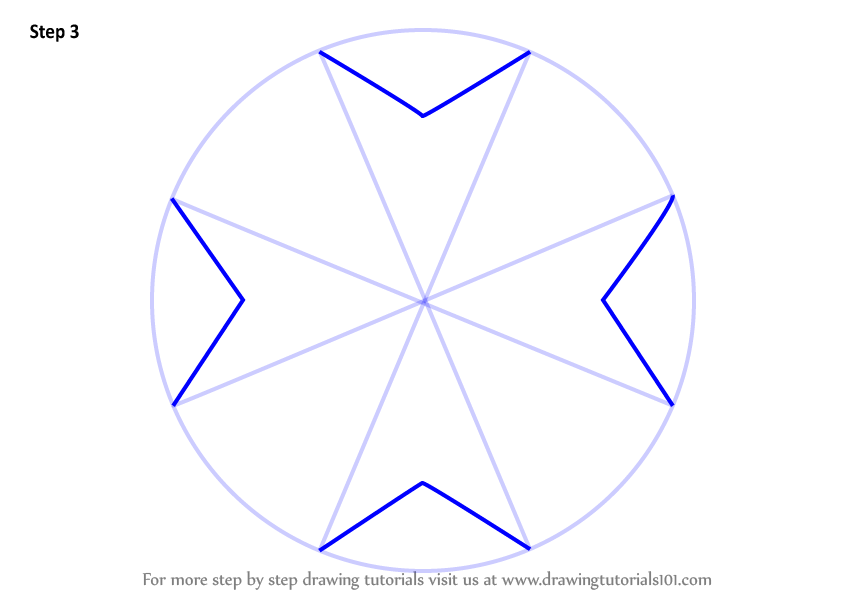 846x600 Learn How To Draw Maltese Cross