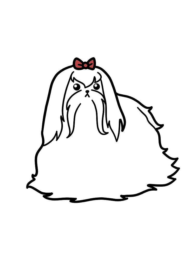 750x1000 Maltese Drawing Kawaii For Free Download