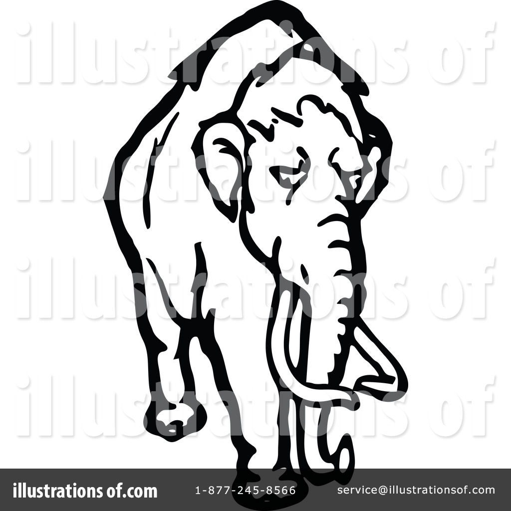 1024x1024 mammoth clipart