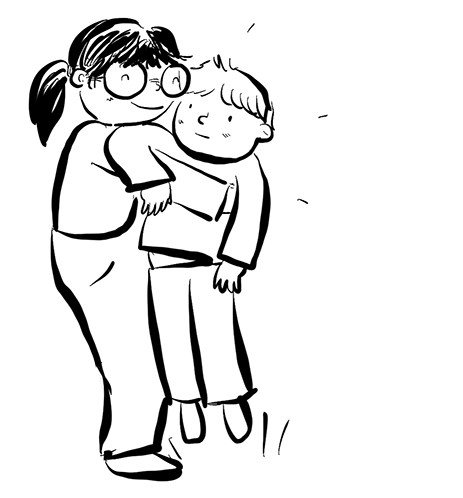 463x498 To Hug Or Not To Hug Navigating Physical Affection