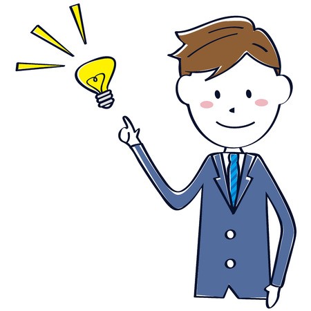 450x450 Cute Line Drawing Salary Man Tips Upper Body Royalty Free Vector