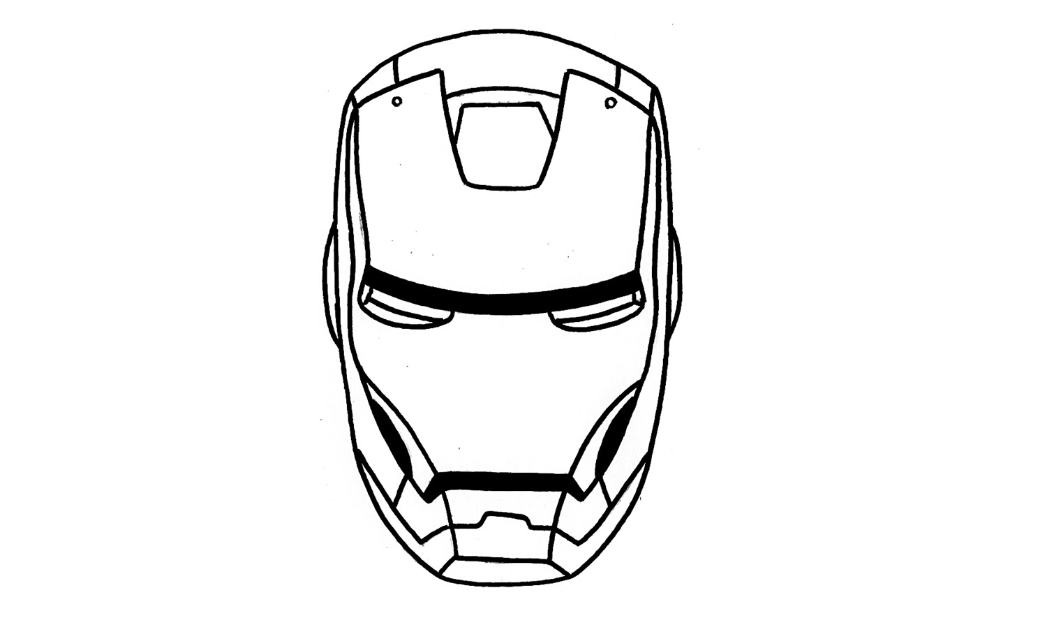 1500x885 easy way to draw iron man unique how to draw iron man helmet iron