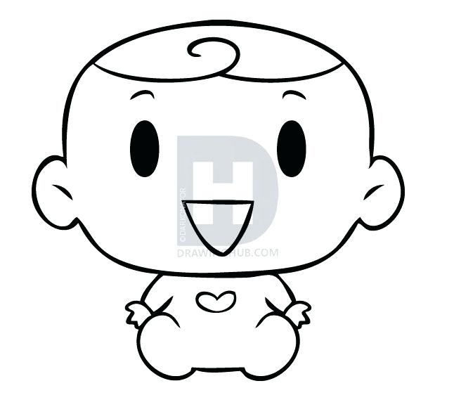656x579 Easy Baby Drawing From Coloring