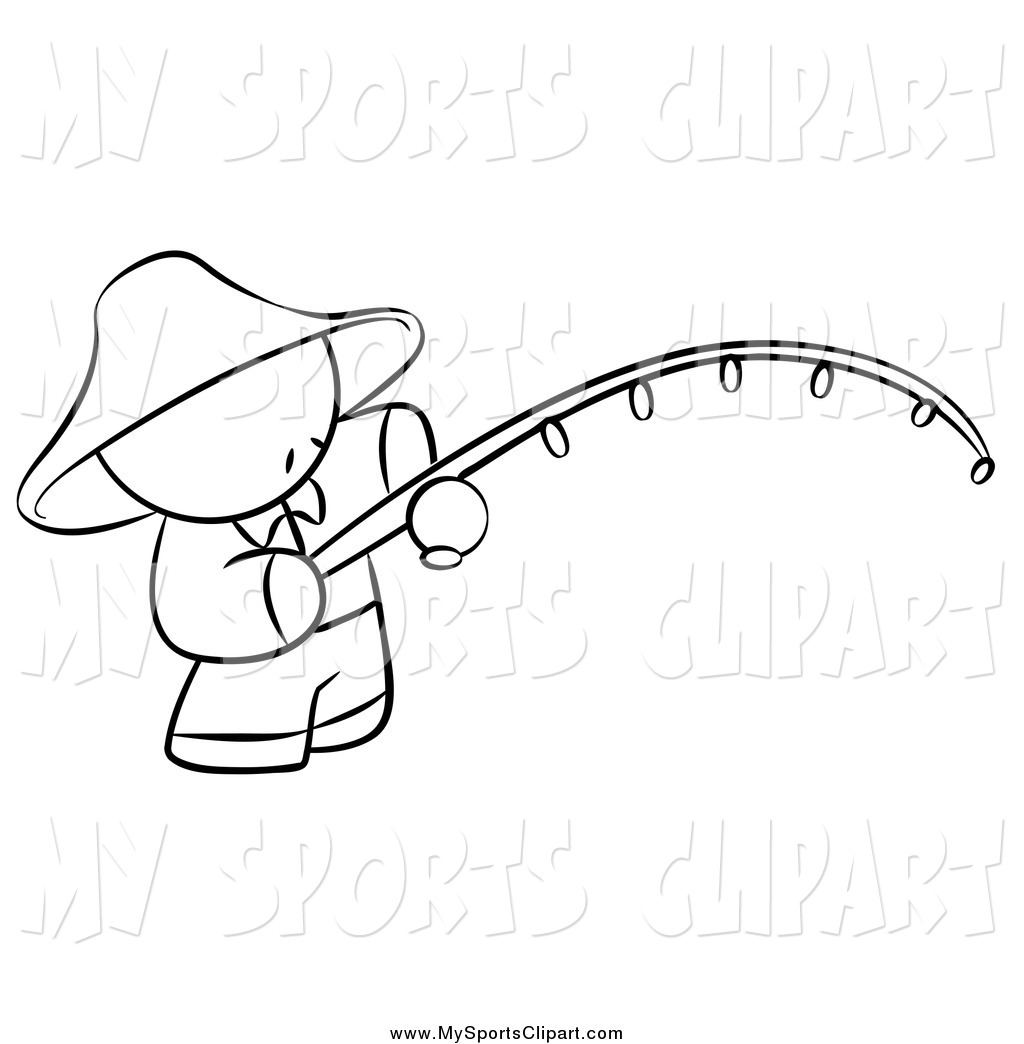 1024x1044 Fishing Drawing Free Download
