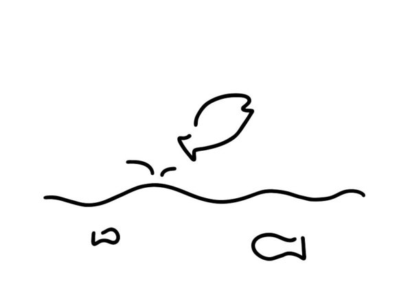 600x423 Man Fishing Drawings