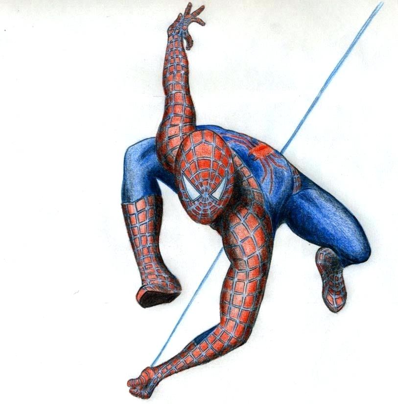 813x824 Spiderman Drawings Watch An Artist Draw A Stunning Likeness