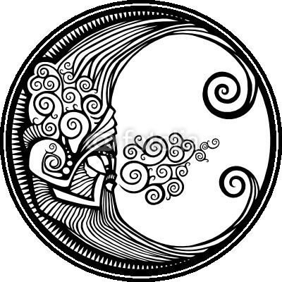 400x400 Could Do A Man In The Moon Type Drawing With This Sleeve Ideas