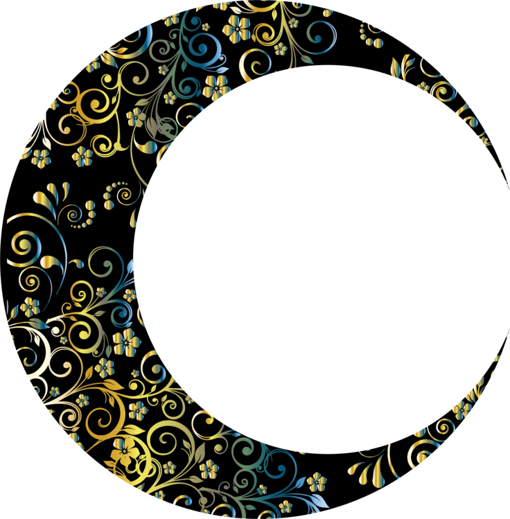 736x749 crescent man in the moon drawing new moon cc0