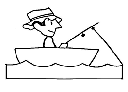 264x191 Image Result For Clipart Line Drawing Man Fishing In Boat Car