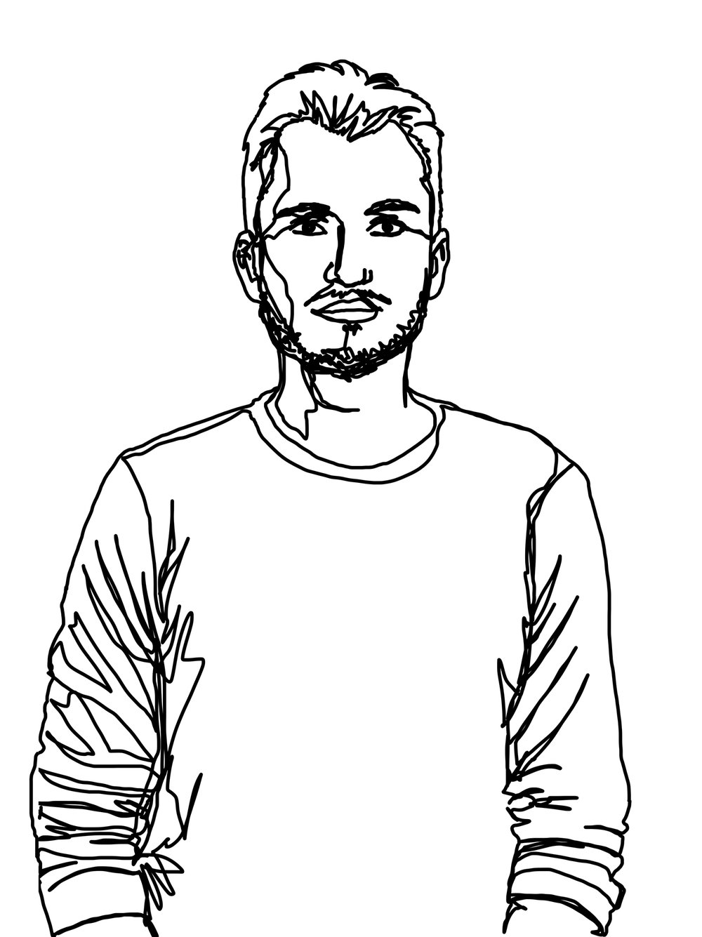 1000x1335 One Line Drawings Jen Backman