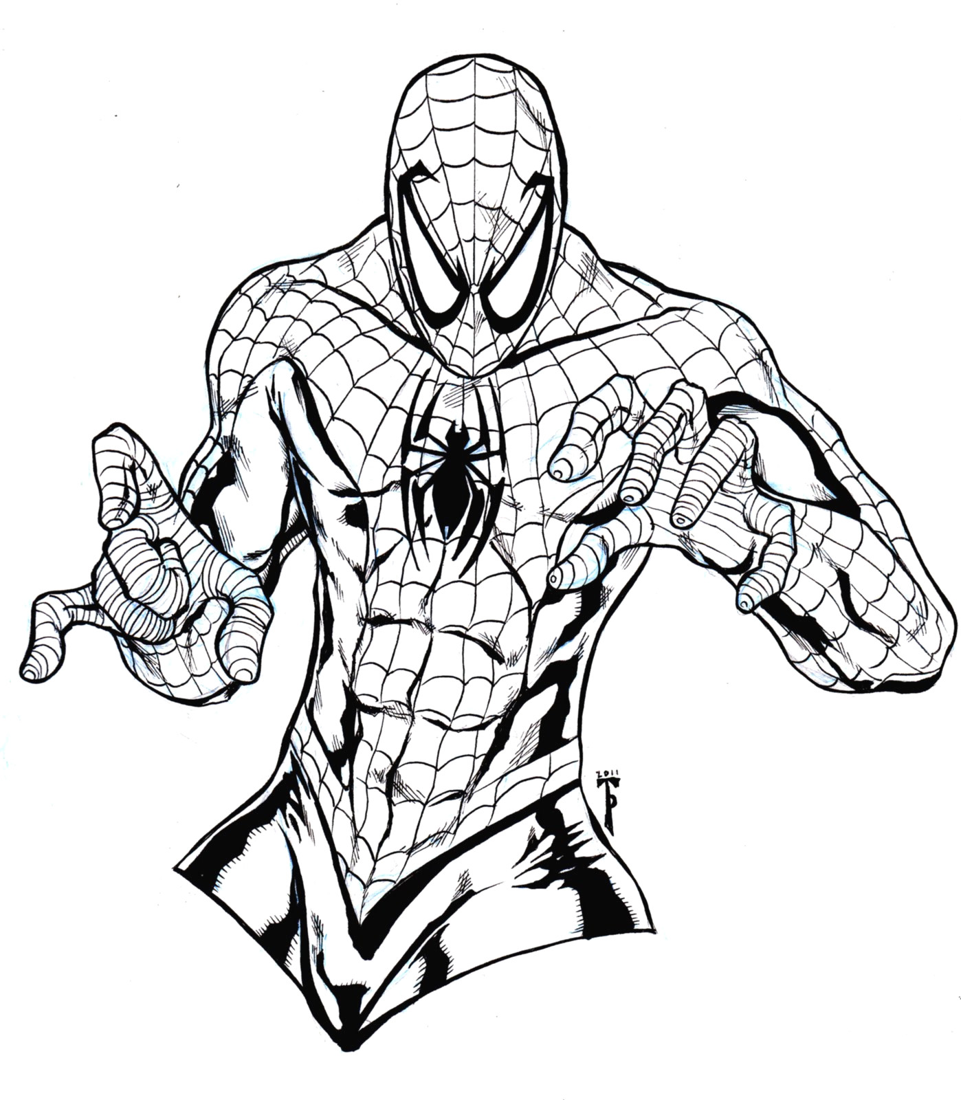1398x1600 Spider Man Line Drawing At Getdrawings Com Free For Personal Use