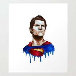 264x264 Man Of Steel Art Prints