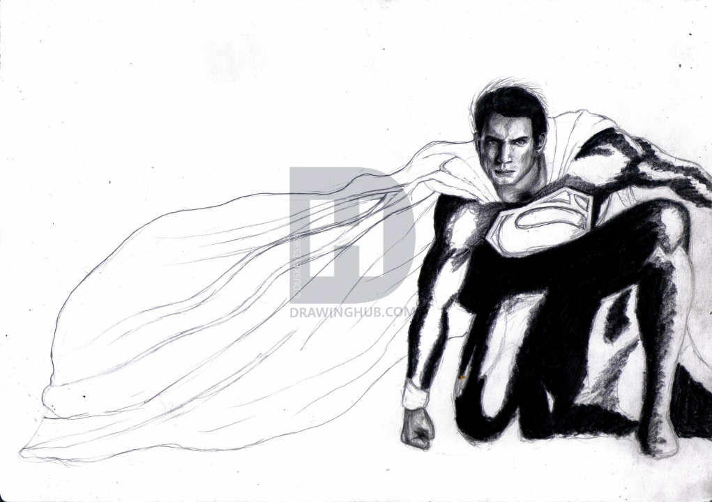 1021x720 how to draw the man of steel, man of steel, step