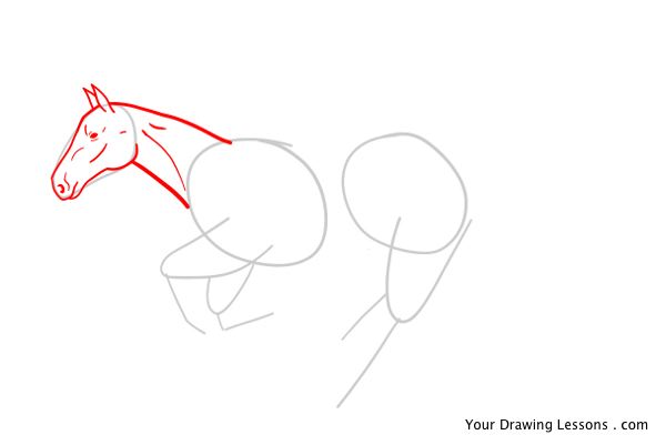 600x401 How To Draw A Girl Riding A Horse Your Drawing Lessons