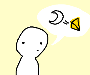 300x250 Man Eating Moon Cheese On The Moon