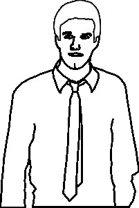 201x300 Best Cartoon Person Outline Drawing Fancy People Clipart