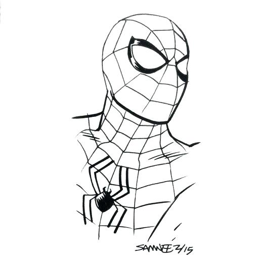 512x512 Spider Man Drawings Best Drawing Spider Man Drawing Easy