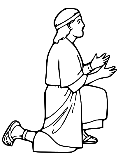 405x537 Guy Praying Cliparts