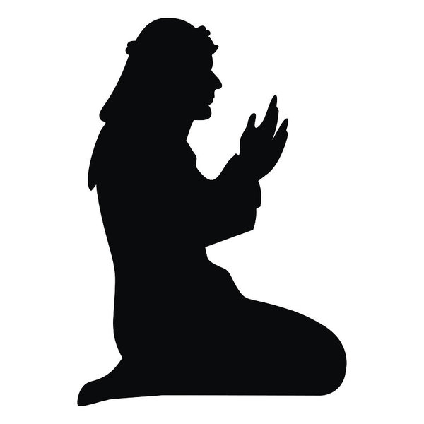 600x600 Arab Man Praying Art Print