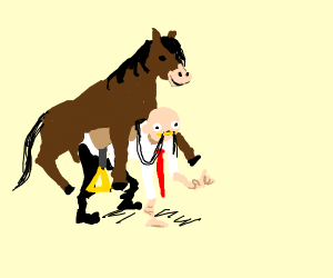 300x250 Horse Riding Man How Man Would Ride A Horse