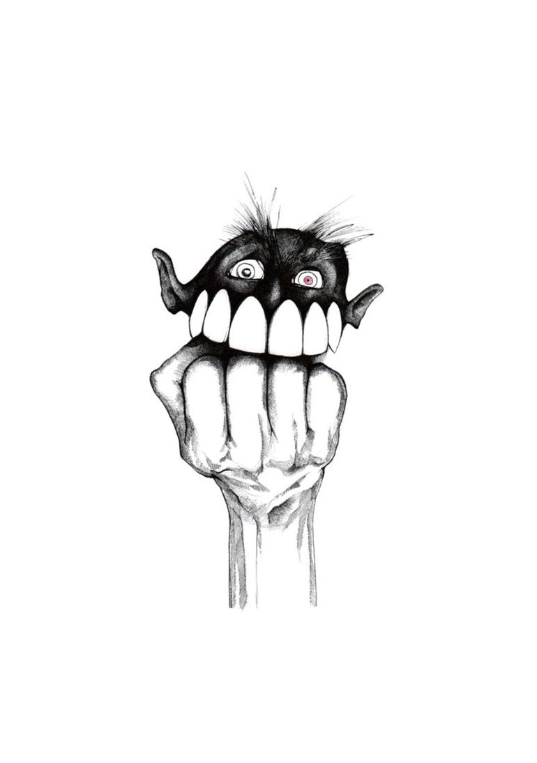 770x1094 Anger Management Drawing
