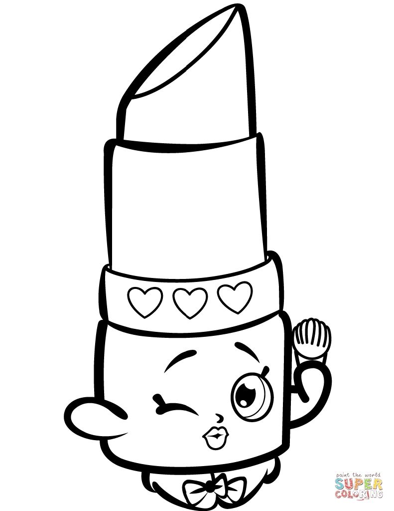791x1024 Shopkins Coloring