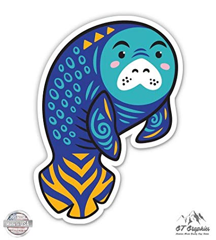 425x472 Cute Manatee Drawing