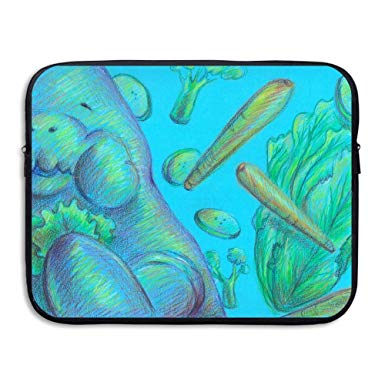 385x385 Laptop Sleeve Bag Manatee Drawing Waterproof Computer