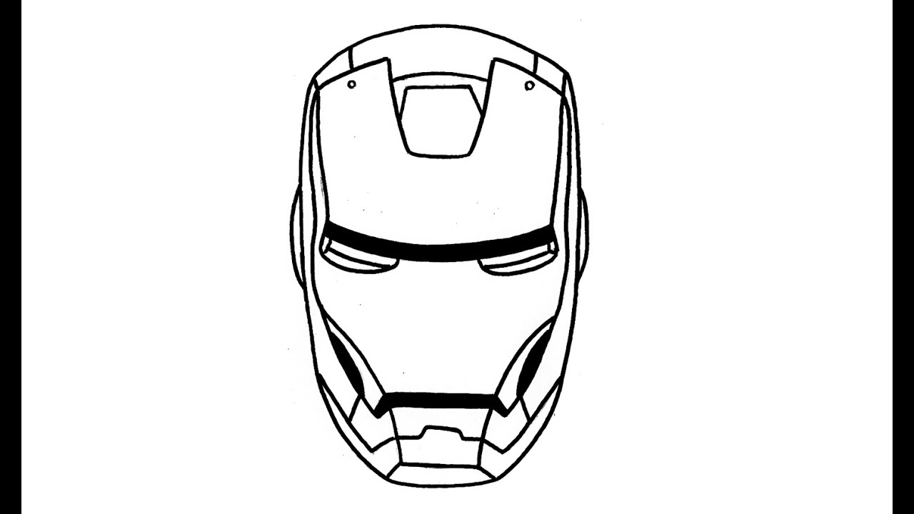 1280x720 How To Draw Iron Man