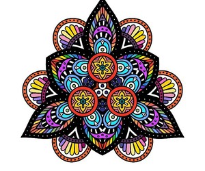 Mandala Art Drawing