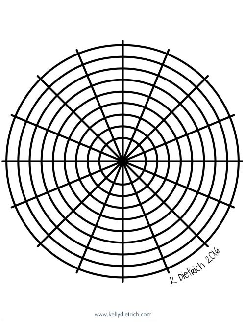 500x656 Free Mandala Template For Hand Drawn Mandalas Kelly Dietrich