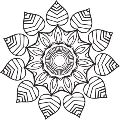 480x480 Collection Of Free Beginner Drawing Mandala Download On Ui Ex