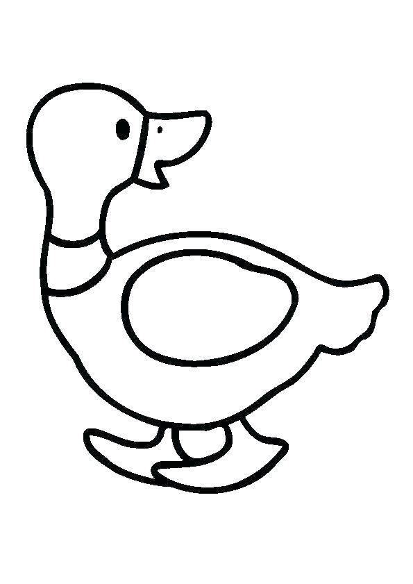 595x841 Easy Animal Coloring Pages