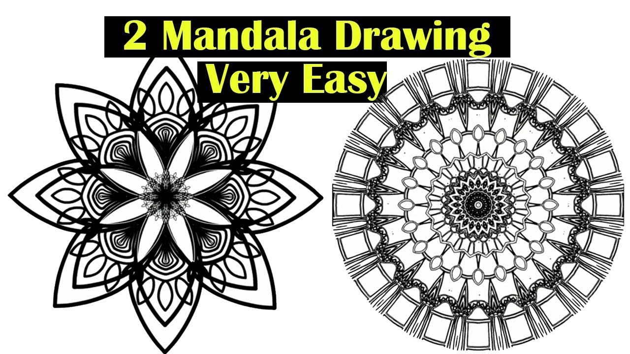 1280x720 How To Draw A Mandala Step