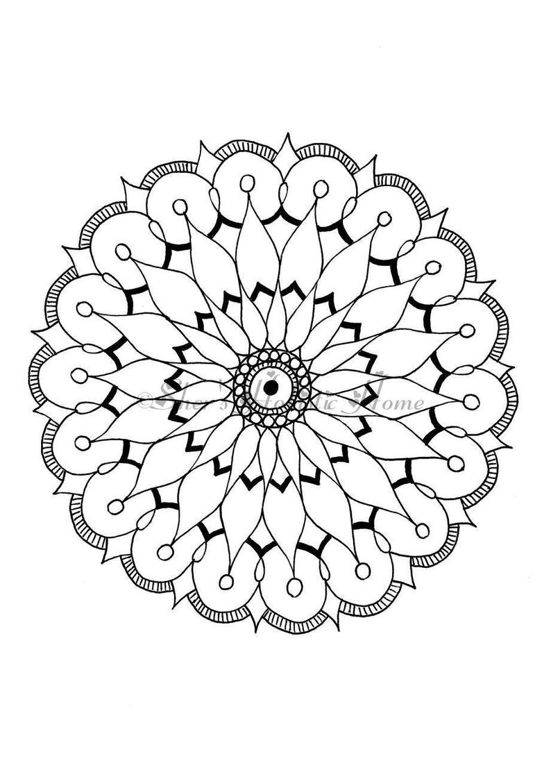 794x1122 Mandala Coloring
