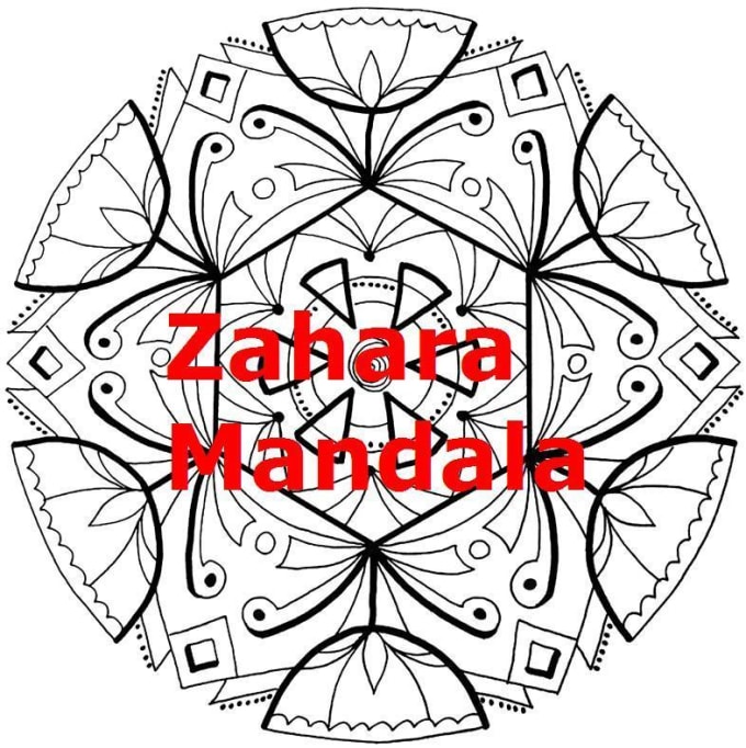 680x682 Mail You A Set Of Coloring Pages Of Mandala Art, Pdf