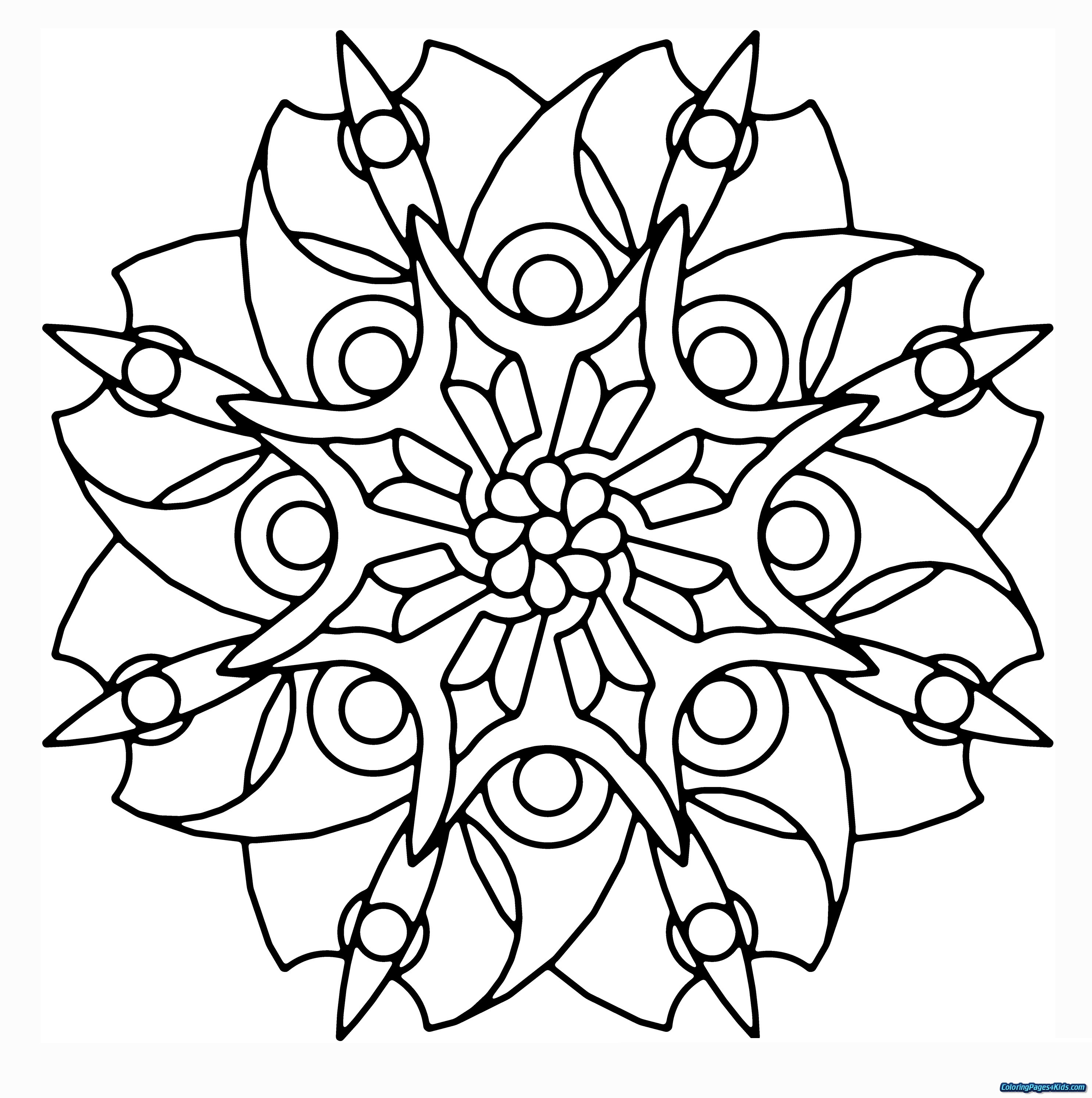 Mandala Drawing Printable | Free download on ClipArtMag