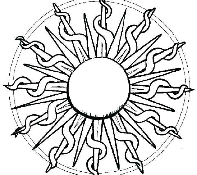 678x600 Mandala Drawing Easy At Free For Personal Use Coloring Pages Easy