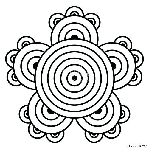 500x500 Mandala For Beginners