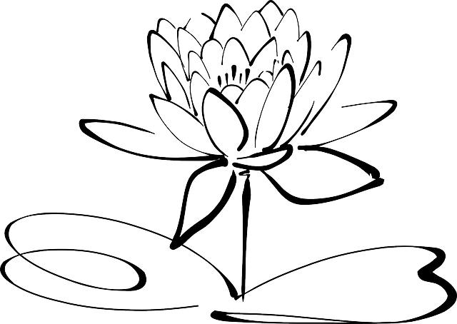 640x454 Lotus Flower Tattoo Drawing Pictures And Cliparts, Download Free