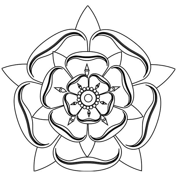 610x610 Fine Line Mandala Tattoo Design