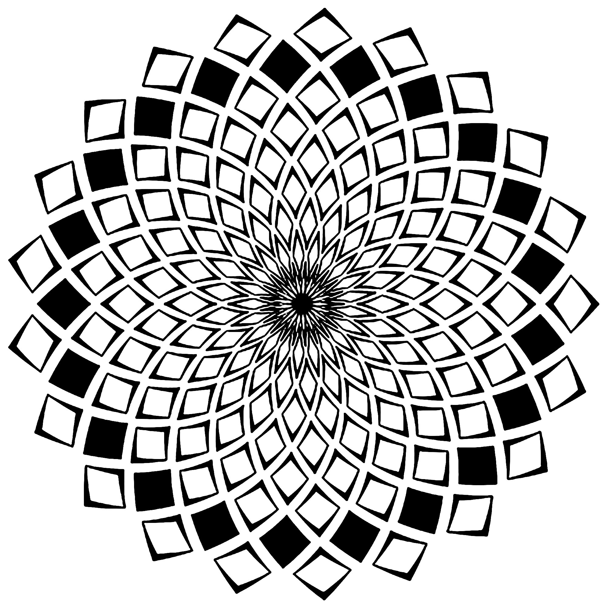 2000x2000 Mandala Squares