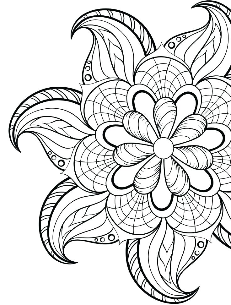736x971 Coloring Mandalas