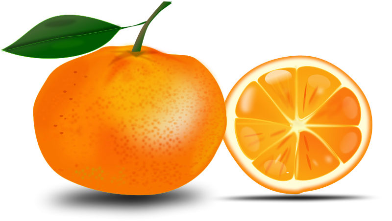 800x452 Mandarin Oranges Clipart