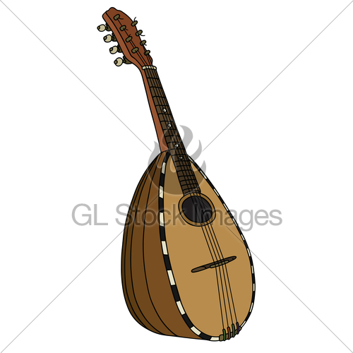 500x500 historical italy mandolin gl stock images