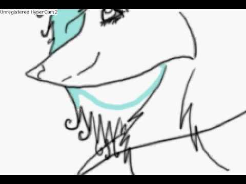 480x360 Female Maned Wolf Part Coloring Mane